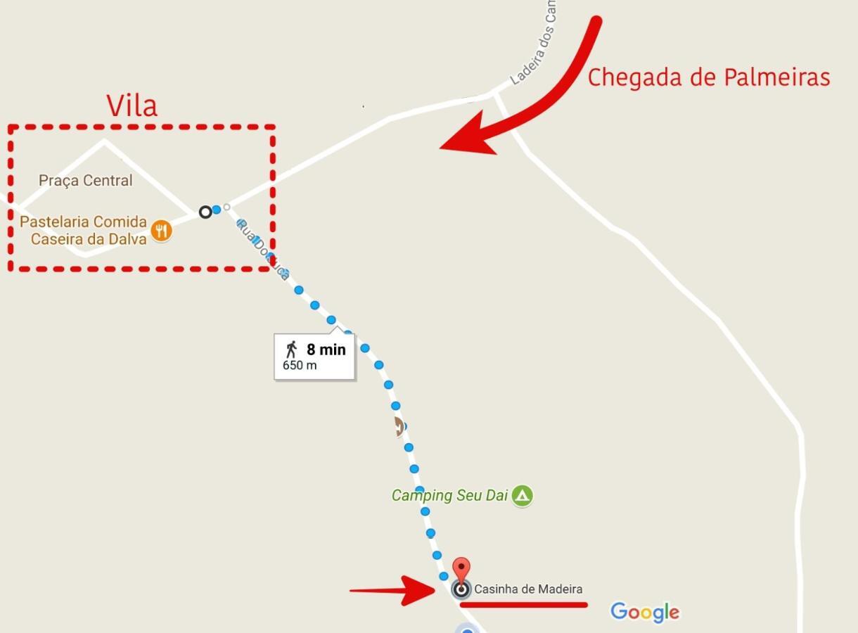 הוילה Casinha De Madeira No ואלה דה קפאו מראה חיצוני תמונה